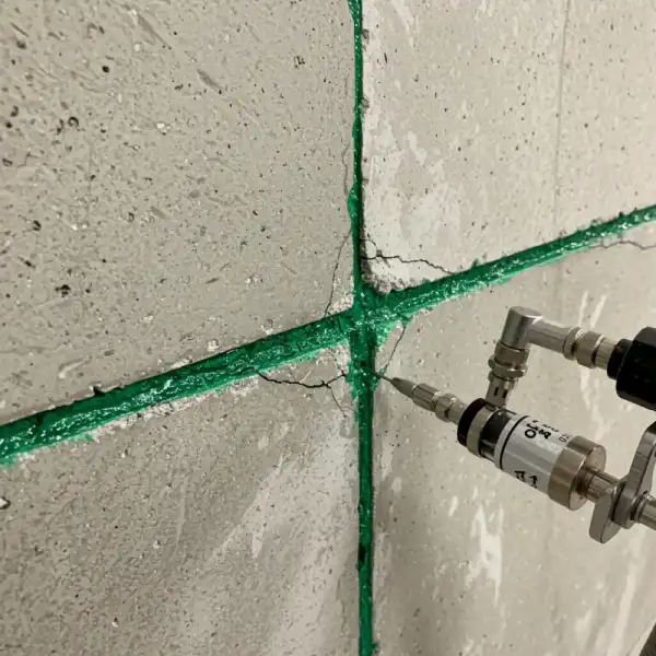 Iniekcje zywicami rys i pęknięć w betonie Wrocław, uszczelnianie betonu Wrocław